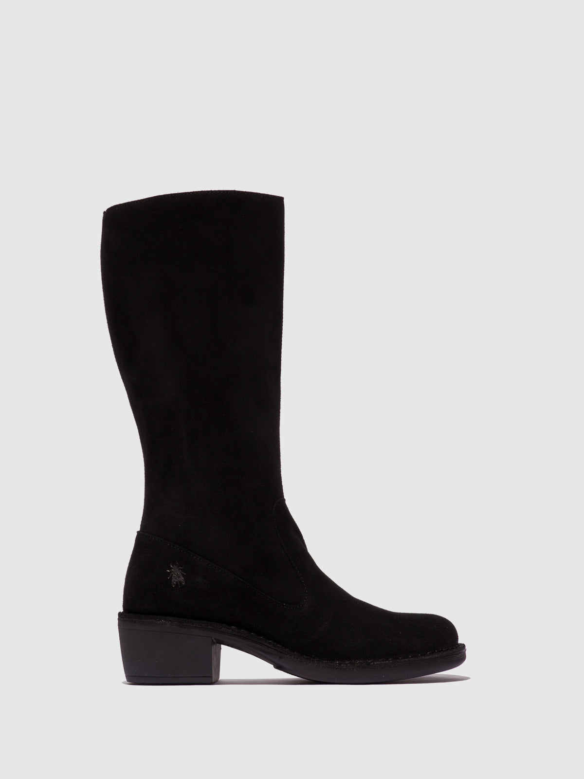 Botas em camurça FLY London MURF preto