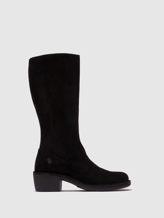 Botas em camurça FLY London MURF preto