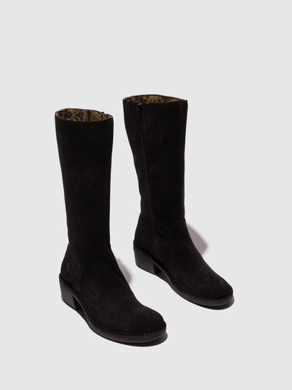 Botas em camurça FLY London MURF preto