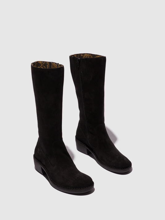 Botas em camurça FLY London MURF preto