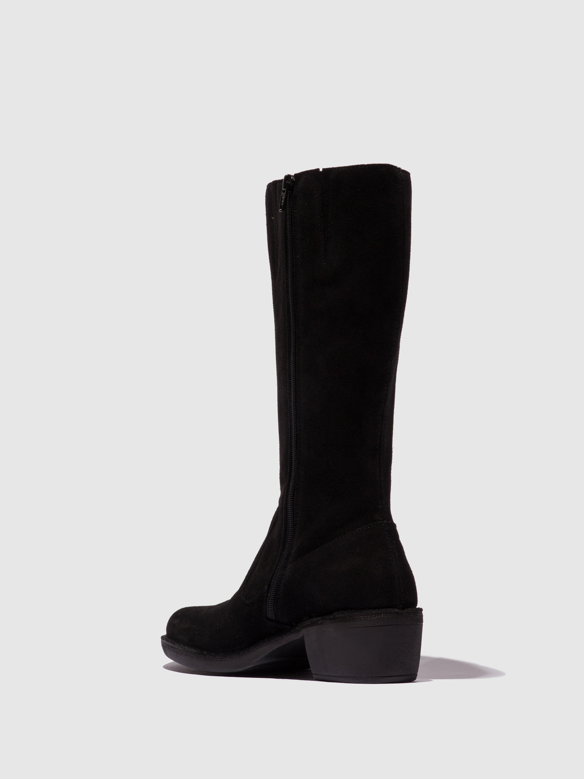 Botas em camurça FLY London MURF preto