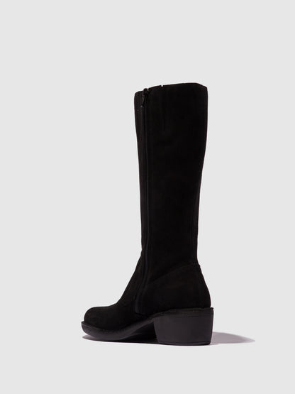 Botas em camurça FLY London MURF preto