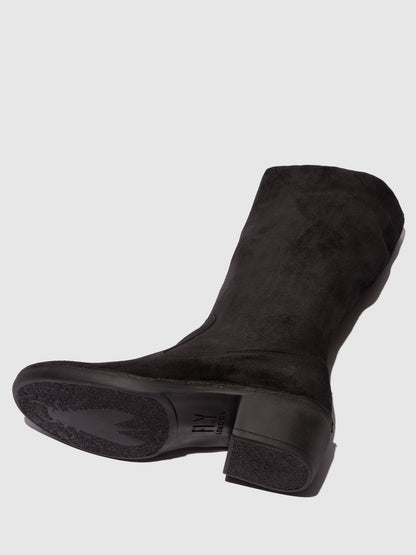 Botas em camurça FLY London MURF preto
