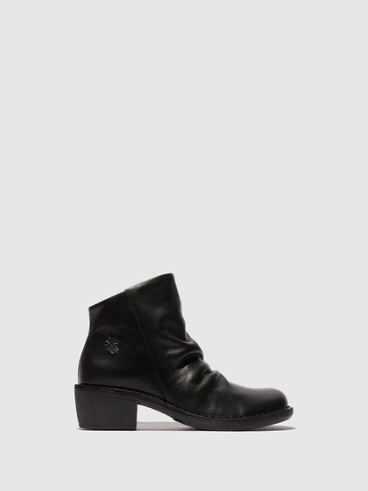 Botins em pele FLY London MUKE preto