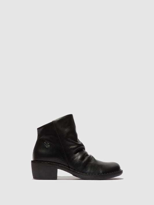 Botins em pele FLY London MUKE preto