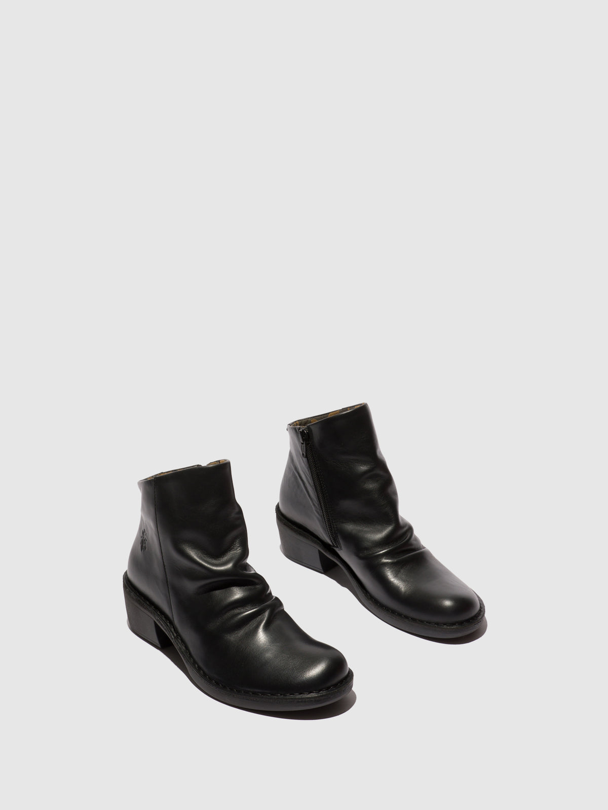 Botins em pele FLY London MUKE preto