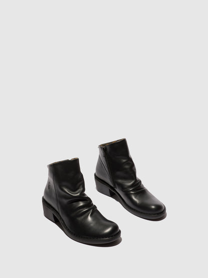 Botins em pele FLY London MUKE preto