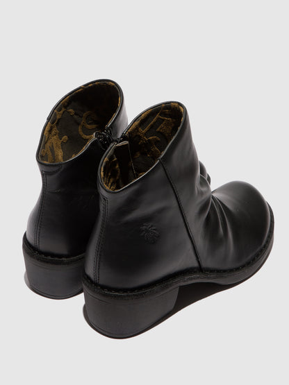 Botins em pele FLY London MUKE preto