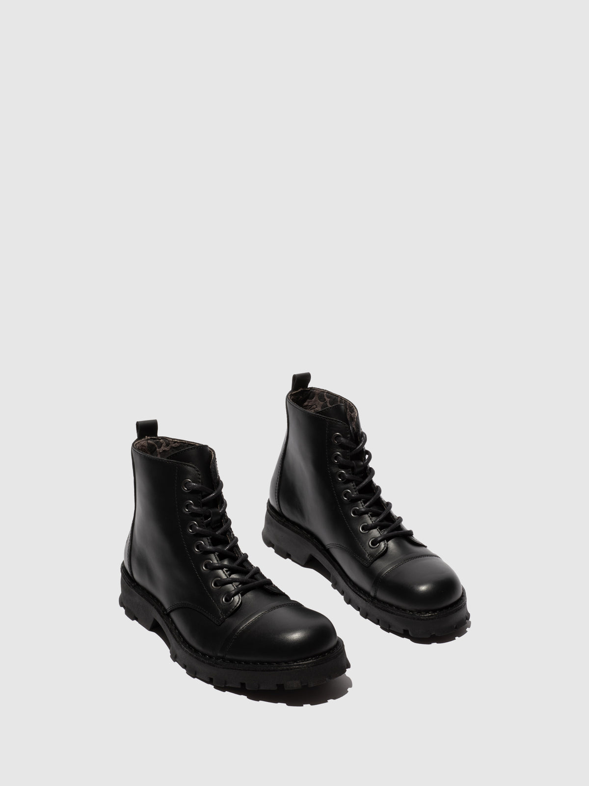 Botins em pele FLY London KLAM preto