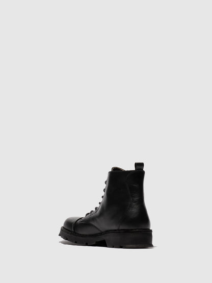 Botins em pele FLY London KLAM preto