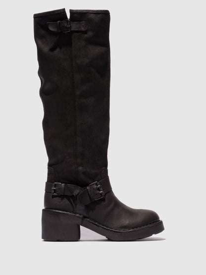 Botas em camurça FLY London NOMI preto