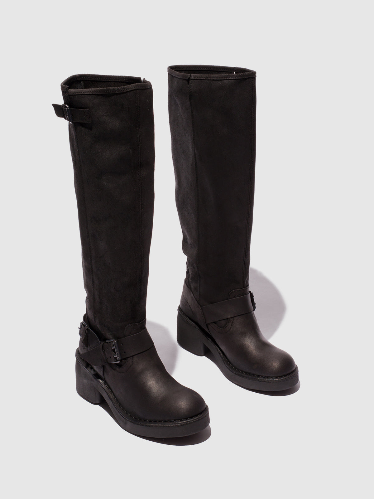 Botas em camurça FLY London NOMI preto