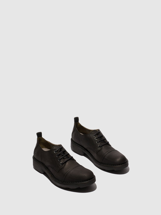 Botins em camurça FLY London NERU preto