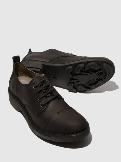 Botins em camurça FLY London NERU preto