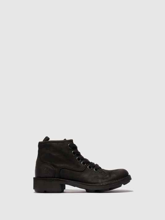 Botins em camurça FLY London NOIL preto