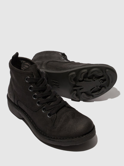 Botins em camurça FLY London NOIL preto