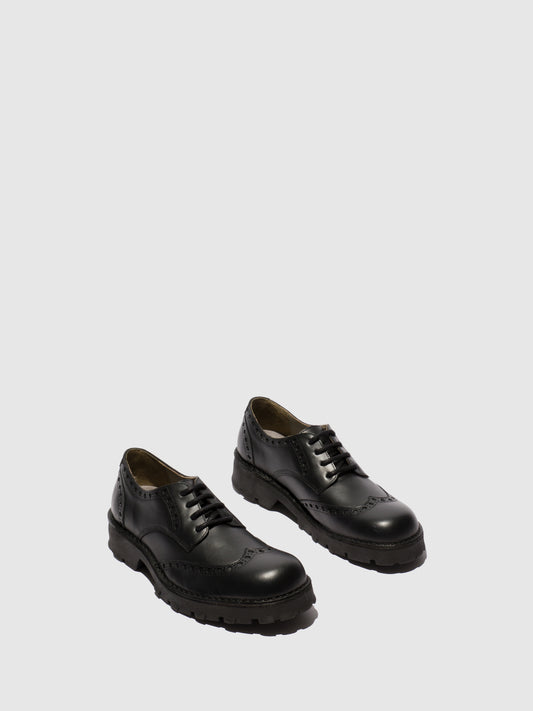 Sapatos em pele FLY London KAMY preto