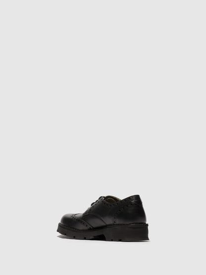 Sapatos em pele FLY London KAMY preto