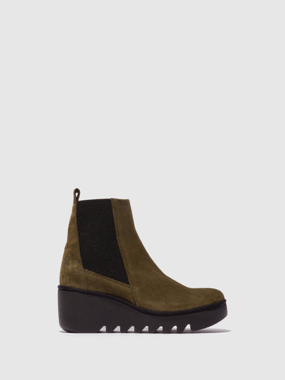 Botins em camurça FLY London BAGU aspen