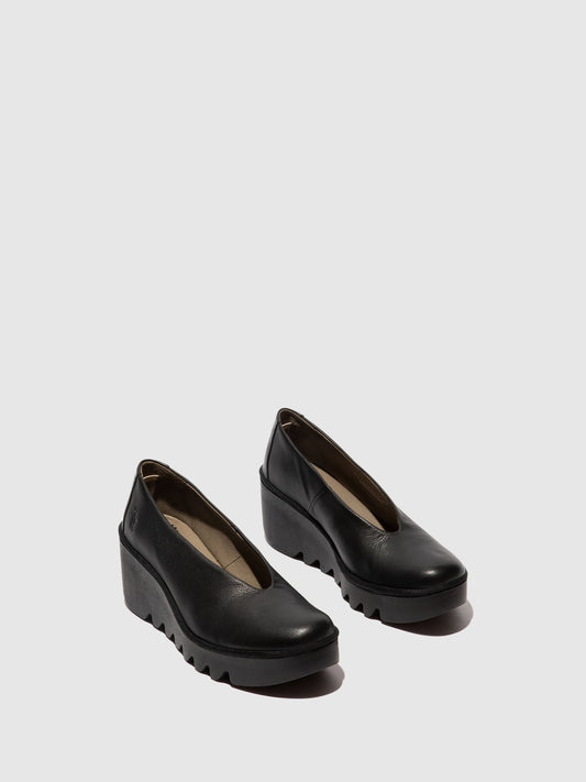 Sapatos em pele FLY London BESO preto