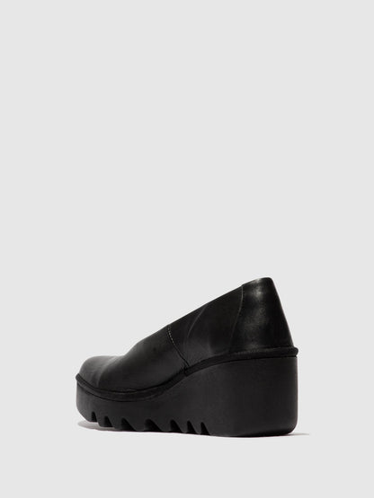 Sapatos em pele FLY London BESO preto