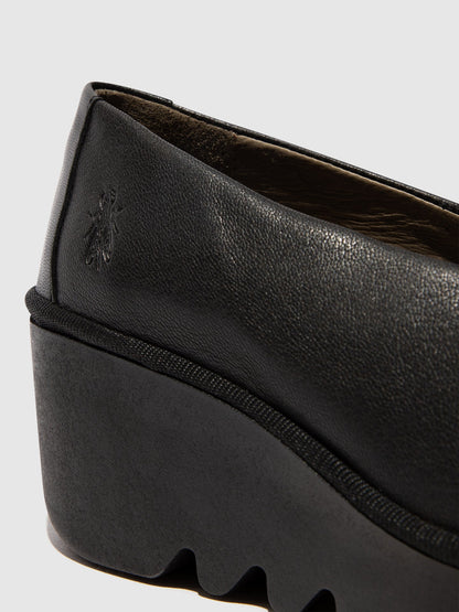 Sapatos em pele FLY London BESO preto