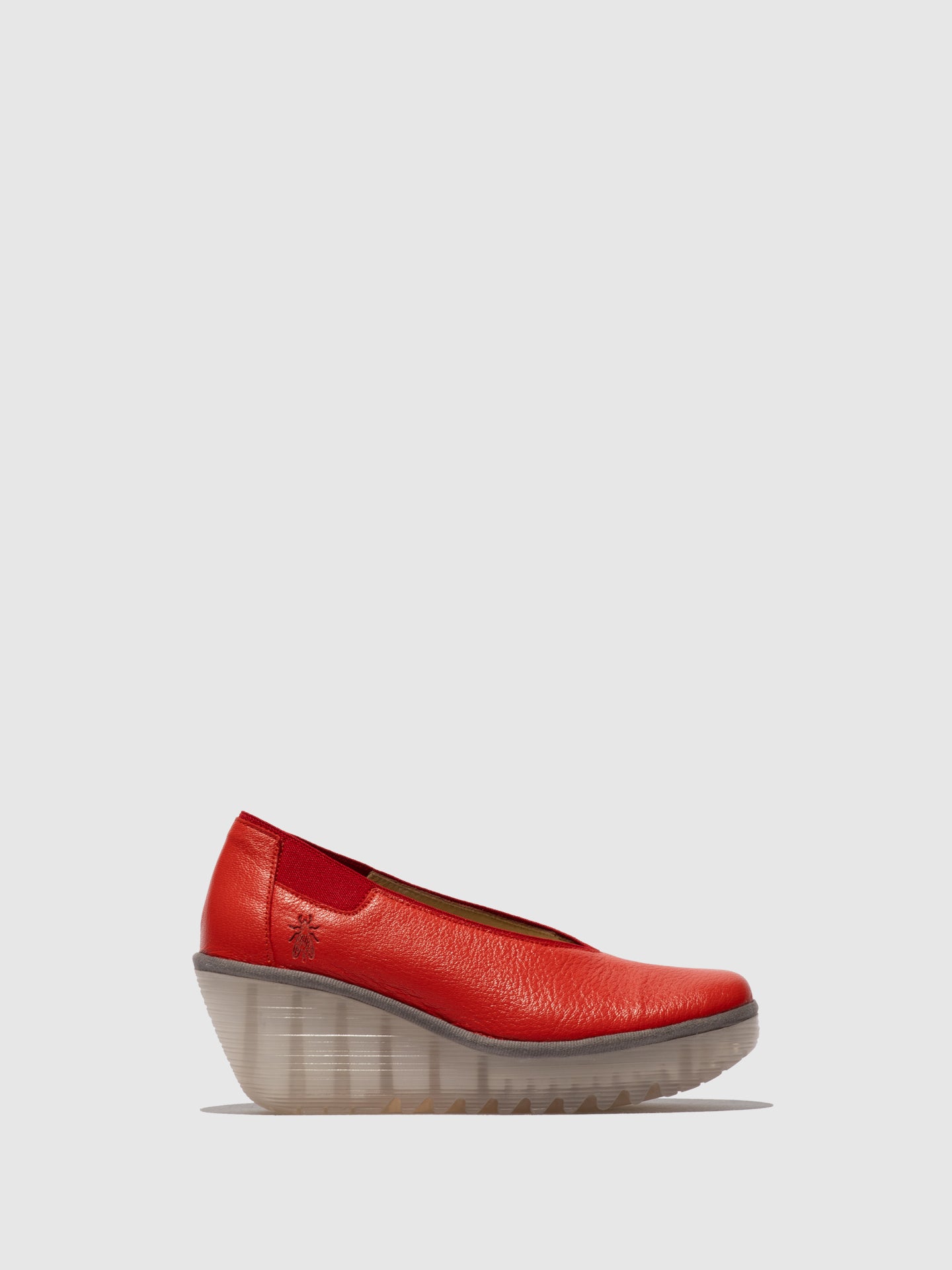 Sapatos em pele FLY London YOZA devil vermelho