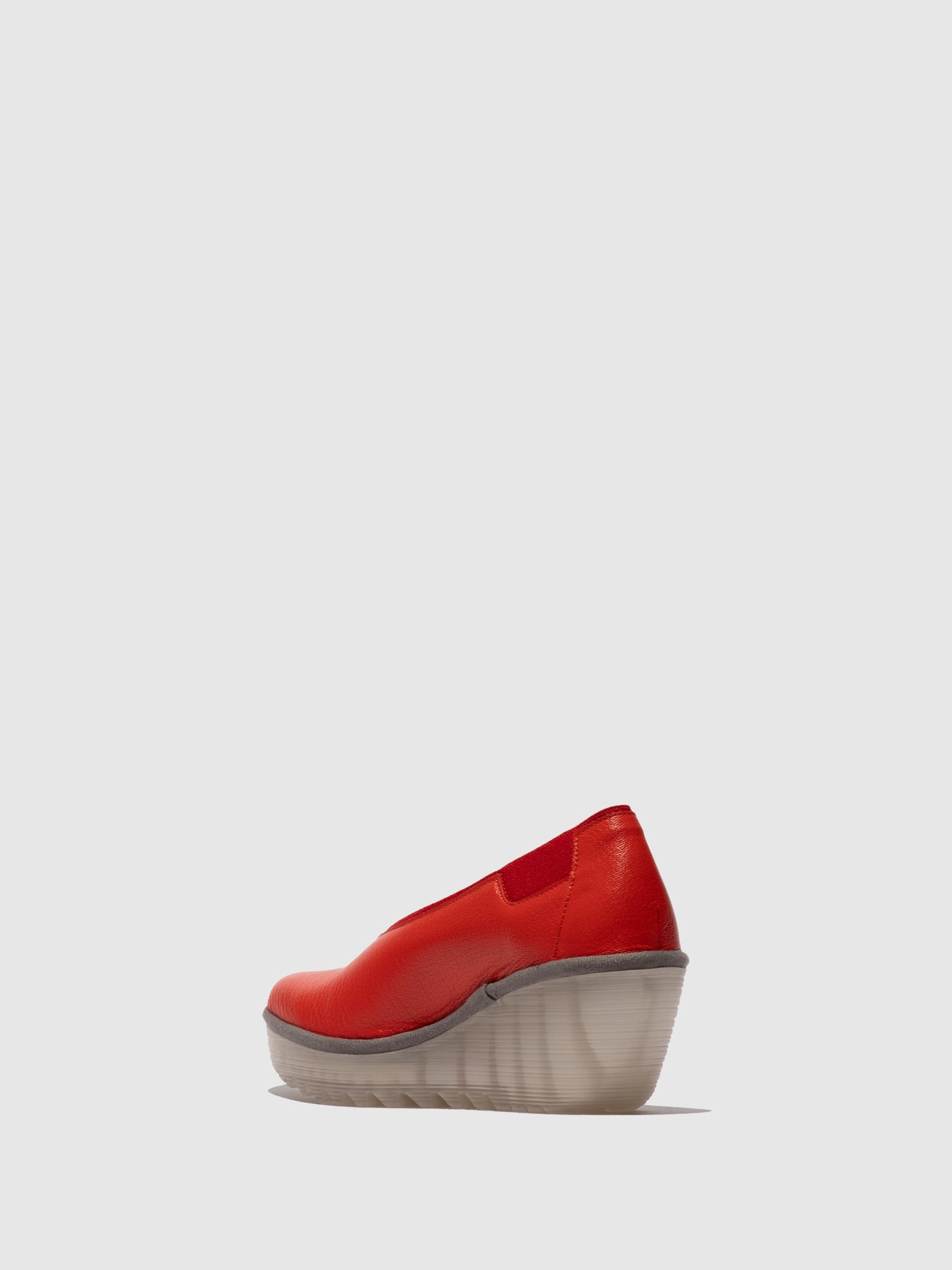 Sapatos em pele FLY London YOZA devil vermelho