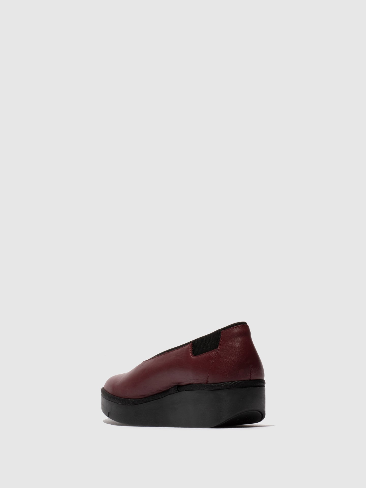 Sapatos em pele FLY London JURY wine