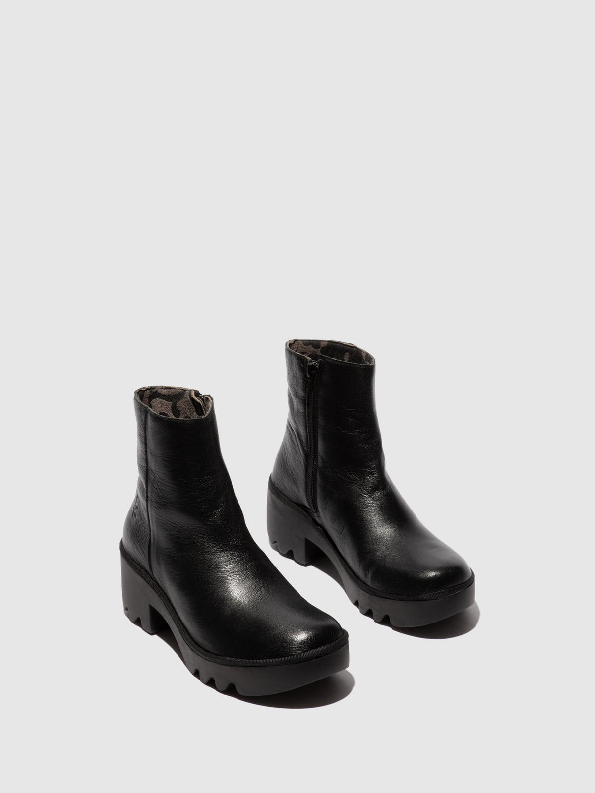 Botins com fecho em pele FLY London TOOR preto