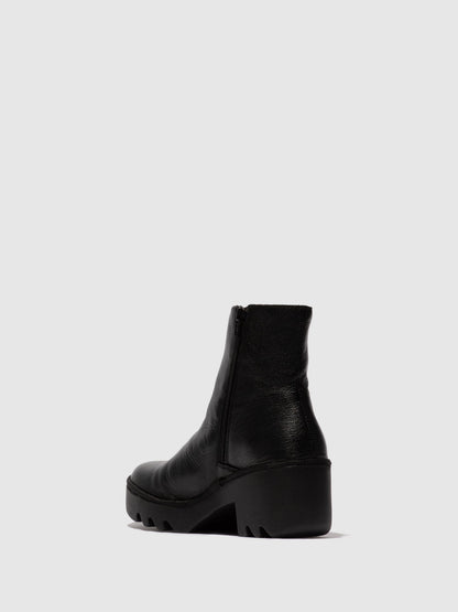 Botins com fecho em pele FLY London TOOR preto