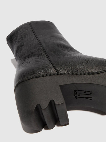 Botins com fecho em pele FLY London TOOR preto