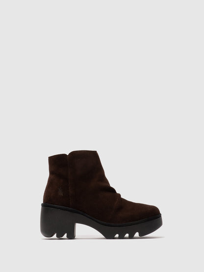 Botins com fecho em pele FLY London TULP expresso