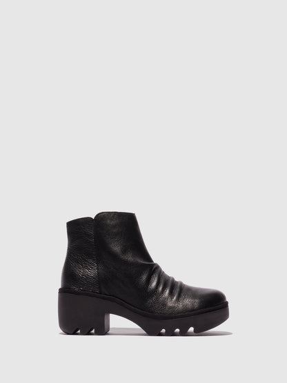 Botins em pele FLY London TULP preto