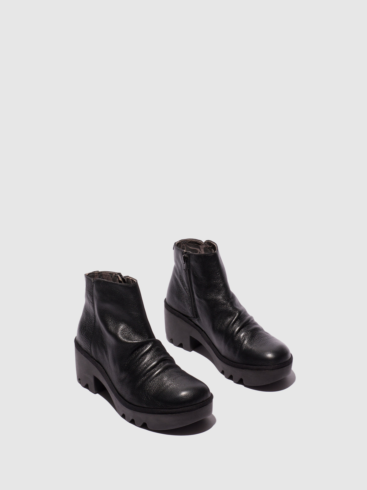 Botins em pele FLY London TULP preto