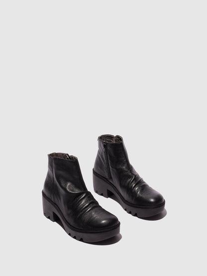 Botins em pele FLY London TULP preto