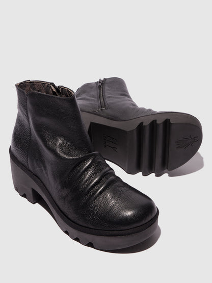 Botins em pele FLY London TULP preto