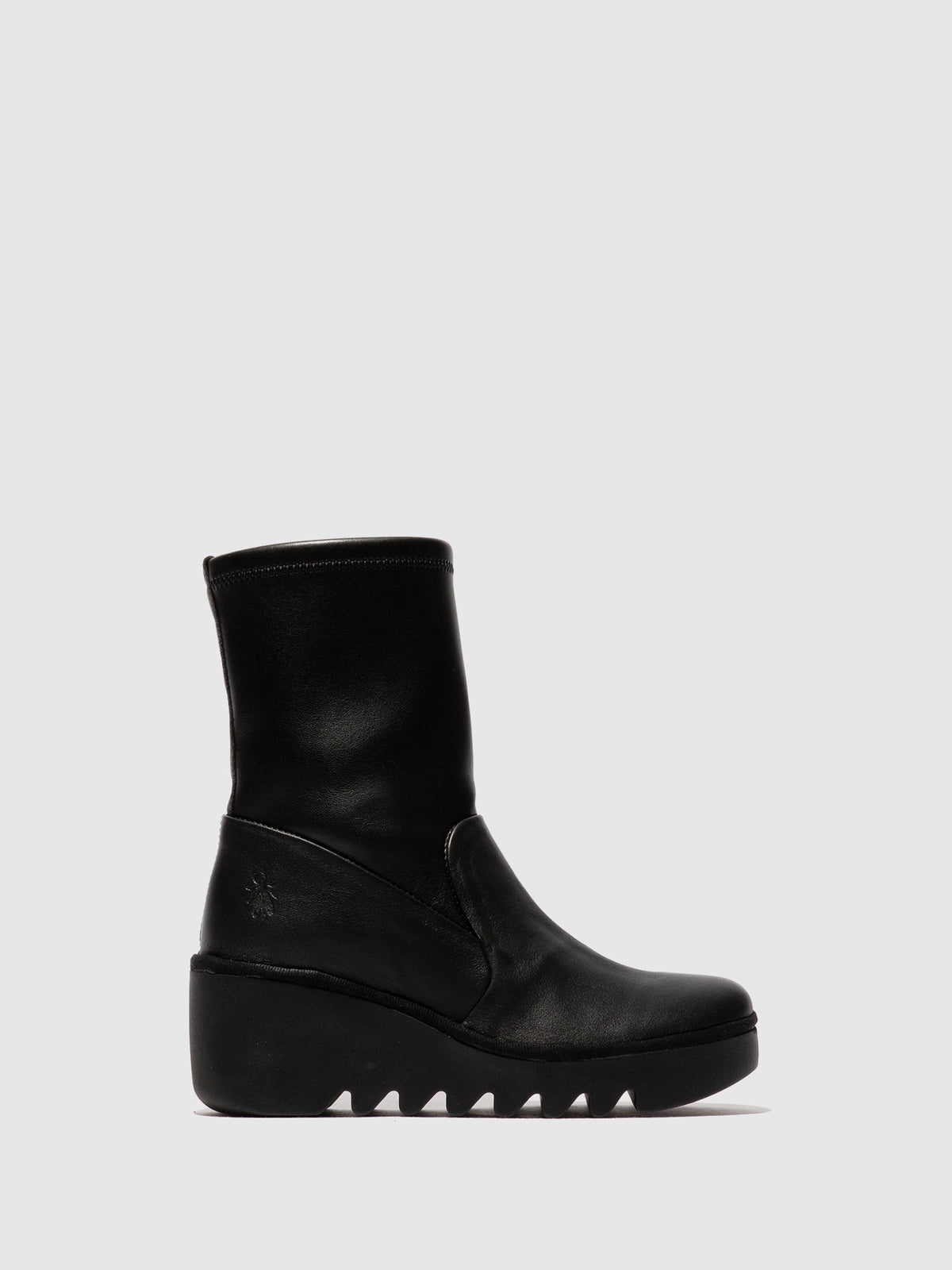 Botins com fecho em pele FLY London BOIK dublin/stretch preto