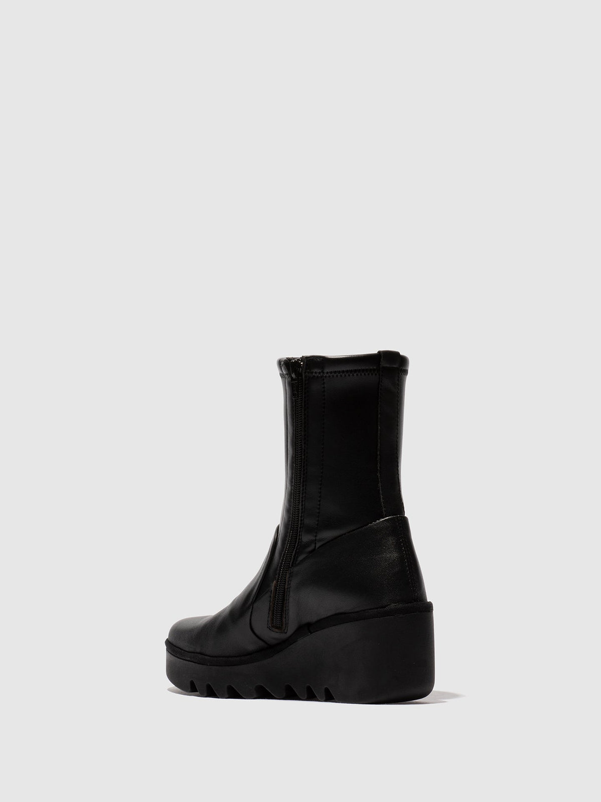 Botins com fecho em pele FLY London BOIK dublin/stretch preto
