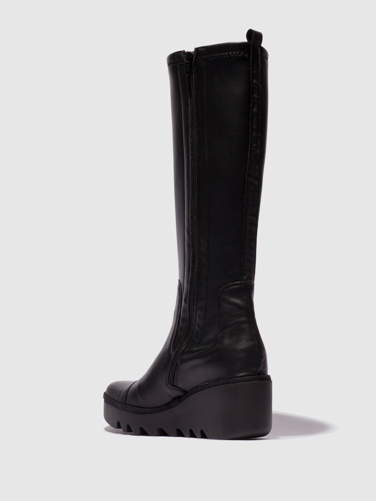 Botins em pele e tecido FLY London BUDI preto