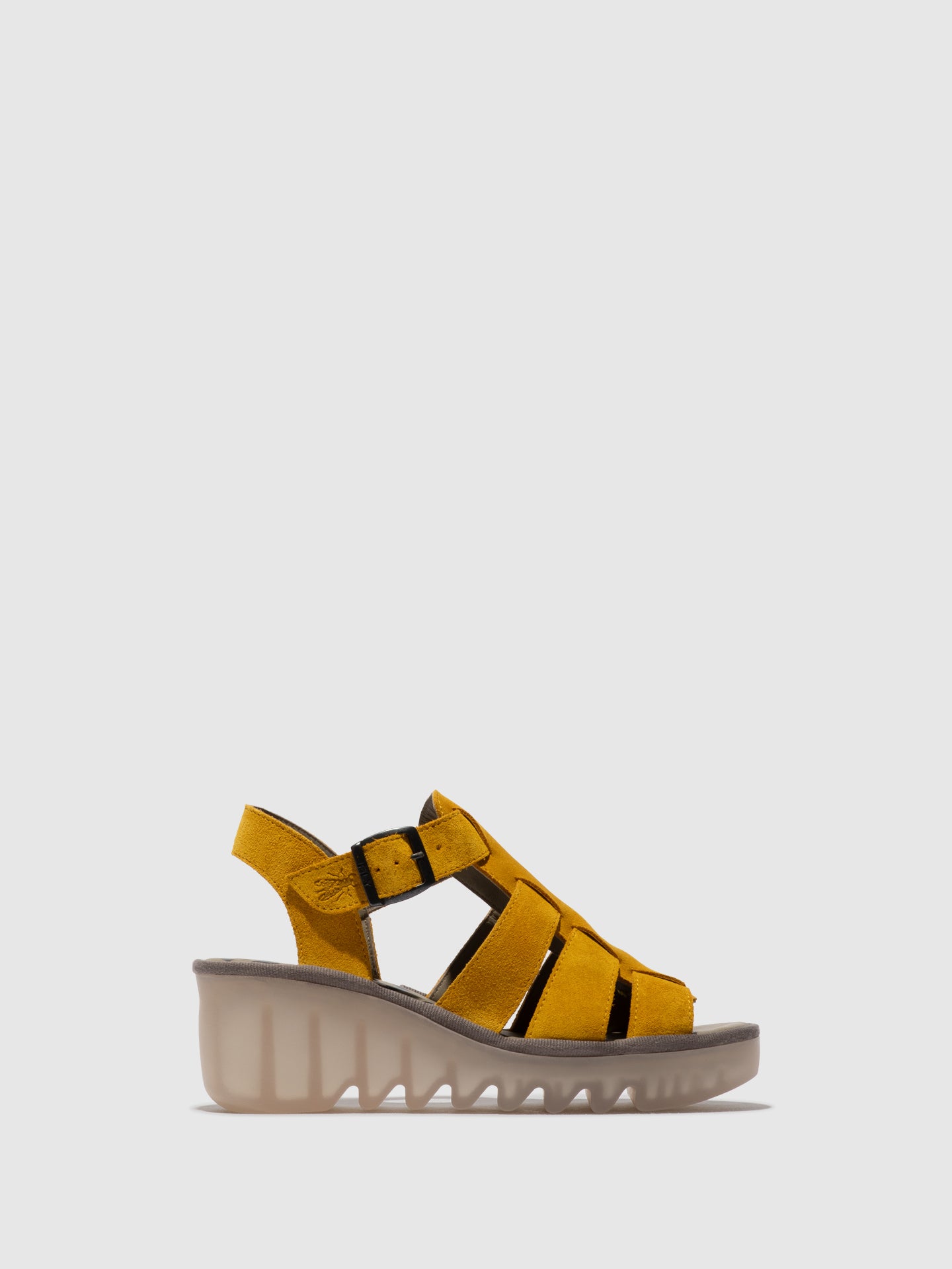 Sandálias em pele FLY London BAIC amarelo