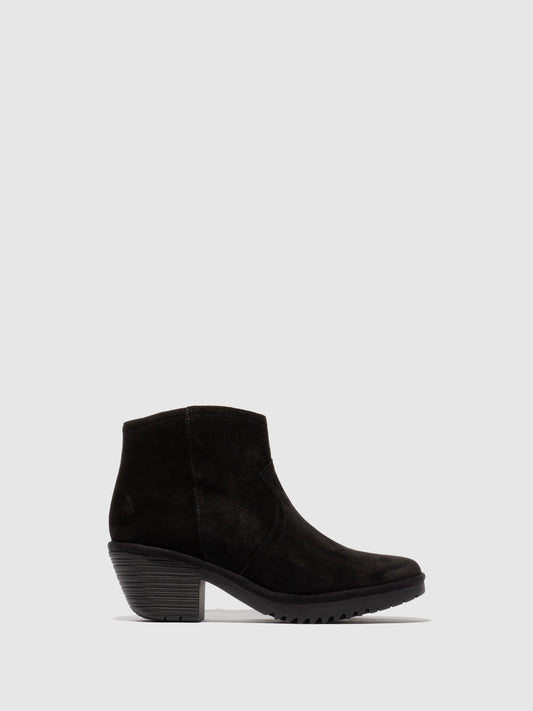 Botins em camurça FLY London WILK preto