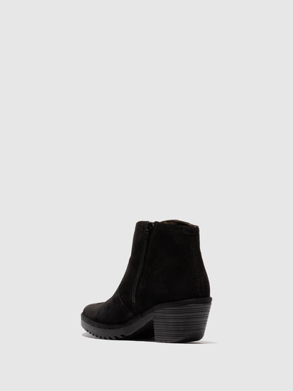 Botins em camurça FLY London WILK preto