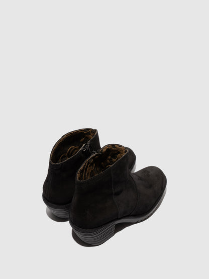 Botins em camurça FLY London WILK preto