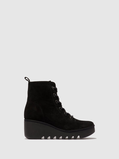 Botins em camurça FLY London BINK preto
