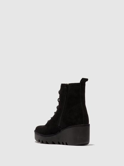 Botins em camurça FLY London BINK preto