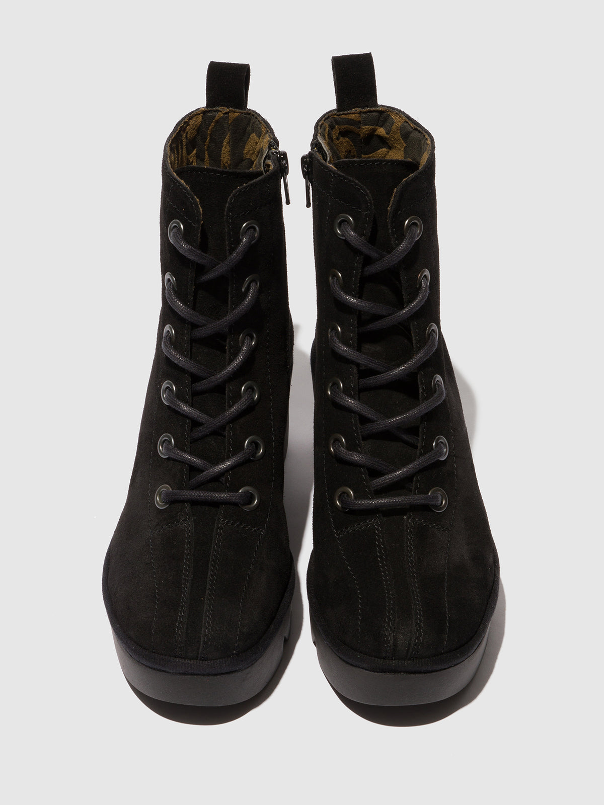 Botins em camurça FLY London BINK preto