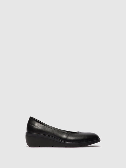 Sapatos em pele FLY London NUMA preto