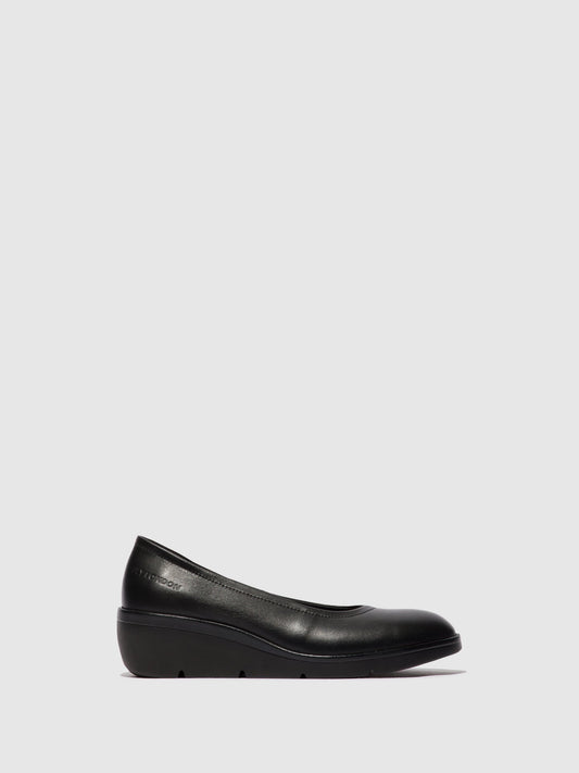 Sapatos em pele FLY London NUMA preto