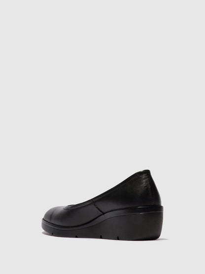 Sapatos em pele FLY London NUMA preto